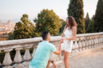 Sunrise Surprise Proposal at San Miniato al Monte, Florence - 2